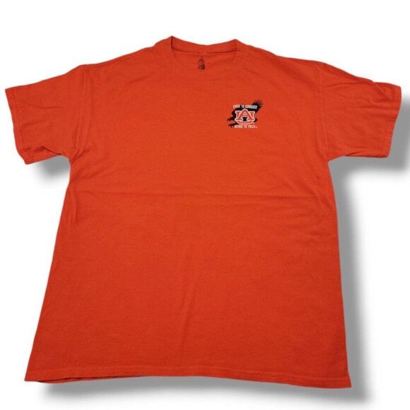 Auburn University Other - Auburn University Shirt Size Large L All Auburn All Orange Graphic Print T-Shirt